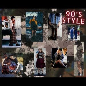 Vintage 90s mystery outfits